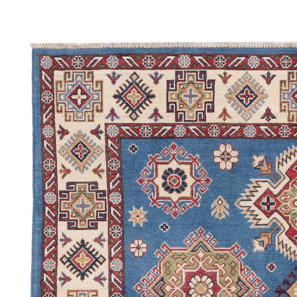 Ziegler Teppich - Kazak - 240 x 167 cm - blau