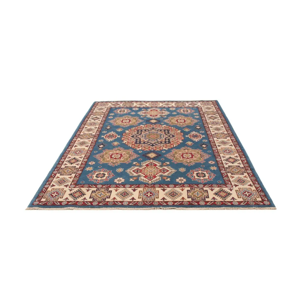 Ziegler Teppich - Kazak - 240 x 167 cm - blau