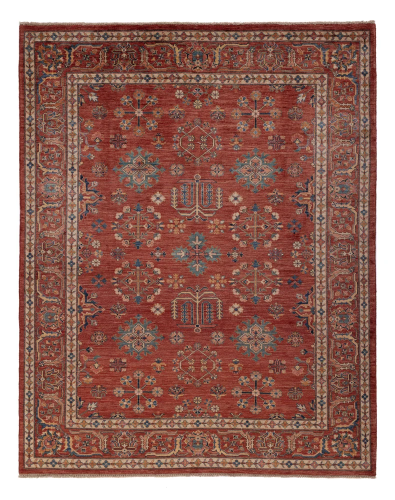 Ziegler Teppich - Kazak - 241 x 188 cm - rot