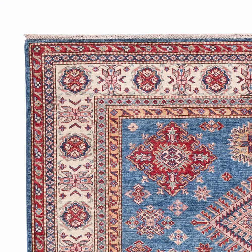 Ziegler Teppich - Kazak - 244 x 175 cm - blau