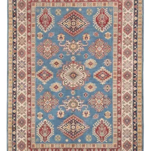 Ziegler Teppich - Kazak - 276 x 185 cm - blau