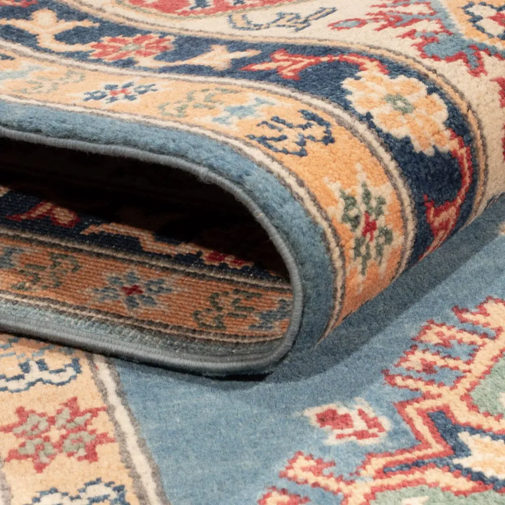 Ziegler Teppich - Kazak - 276 x 185 cm - blau