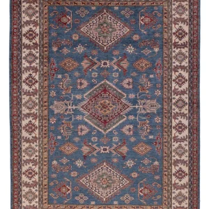 Ziegler Teppich - Kazak - 284 x 203 cm - blau