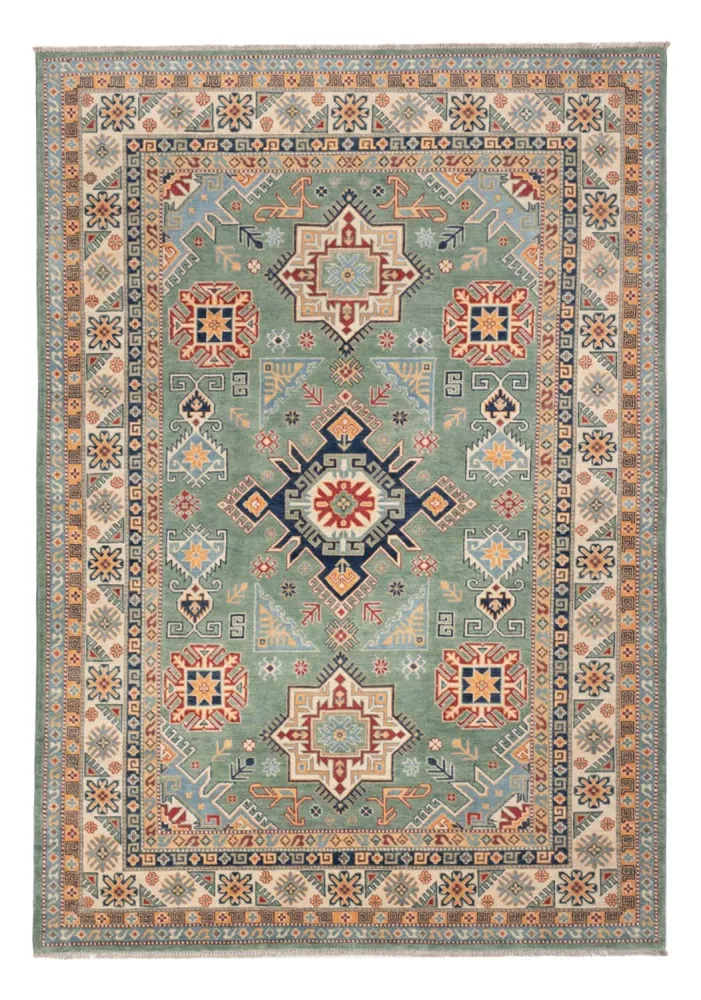 Ziegler Teppich - Kazak - 297 x 211 cm - grün