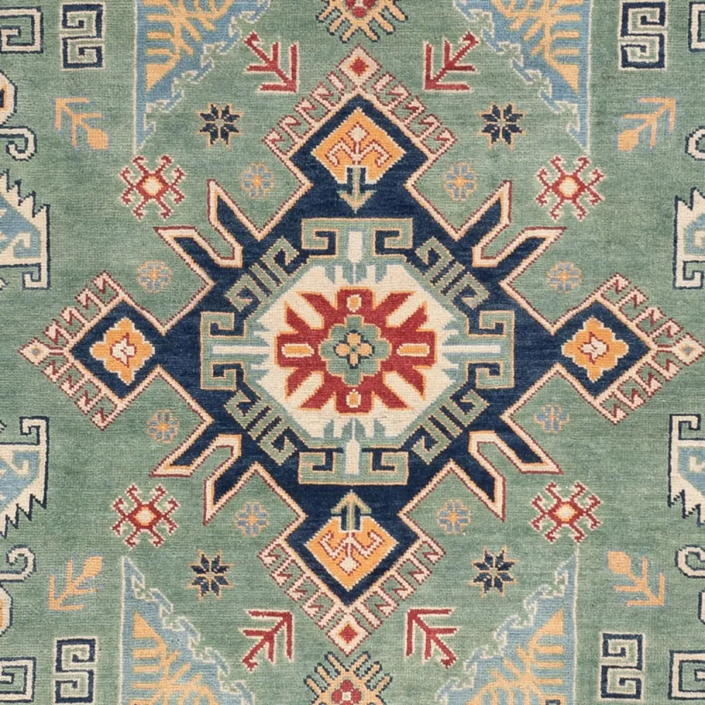 Ziegler Teppich - Kazak - 297 x 211 cm - grün