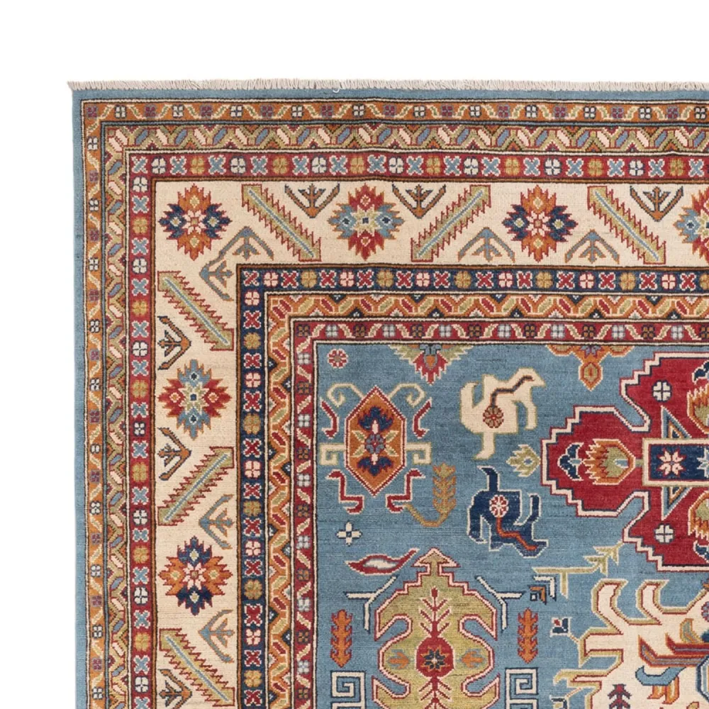Ziegler Teppich - Kazak - 301 x 243 cm - blau