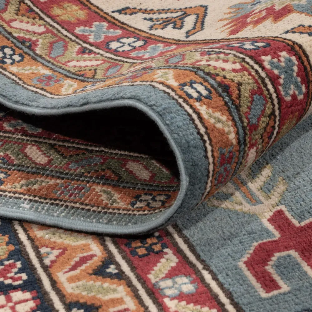 Ziegler Teppich - Kazak - 301 x 243 cm - blau