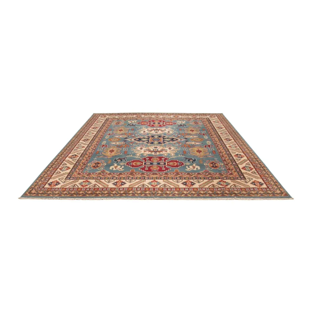 Ziegler Teppich - Kazak - 301 x 243 cm - blau