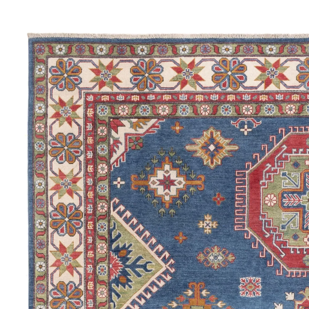 Ziegler Teppich - Kazak - 317 x 257 cm - blau