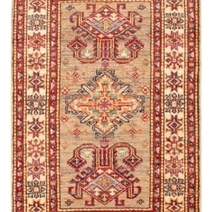 Ziegler Teppich - Kazak - Royal - 94 x 58 cm - sand