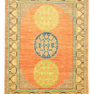 Ziegler Teppich - Modern 257 x 184 cm - orange