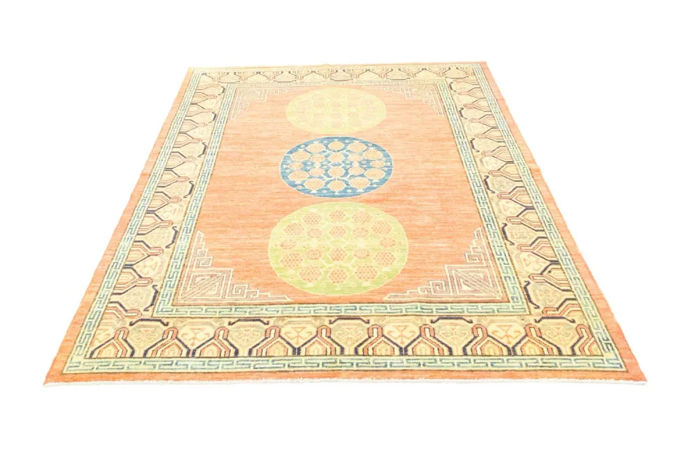 Ziegler Teppich - Modern 257 x 184 cm - orange