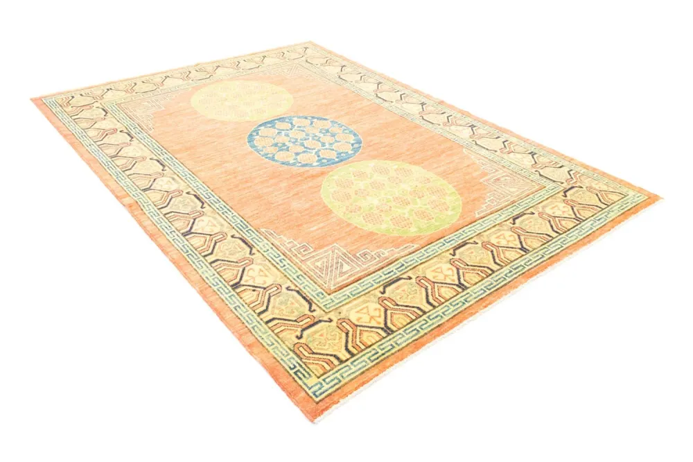 Ziegler Teppich - Modern 257 x 184 cm - orange