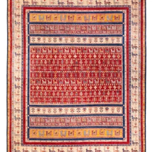 Ziegler Teppich - Modern - 293 x 243 cm - mehrfarbig