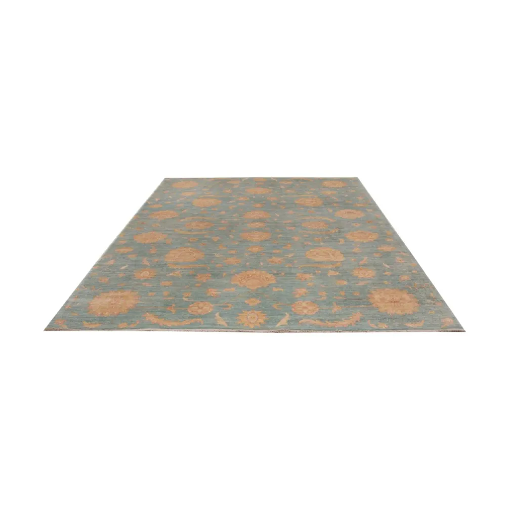 Ziegler Teppich - Modern - 300 x 207 cm - blau