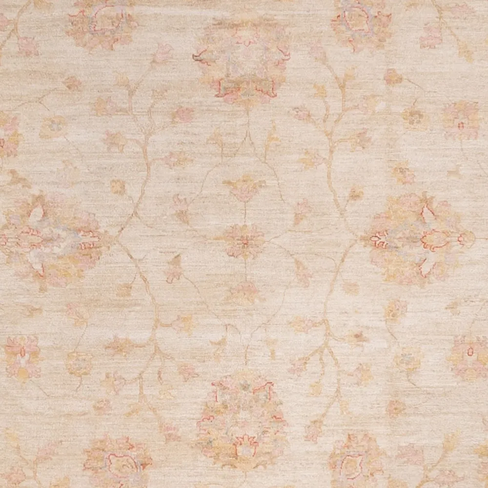 Ziegler Teppich quadratisch - 393 x 398 cm - beige