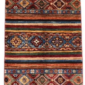 Ziegler Teppich 88 x 65 cm - rot