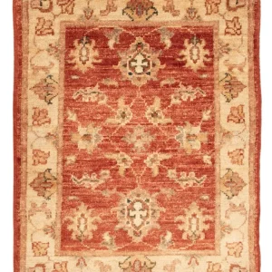Ziegler Teppich - 70 x 53 cm - rot