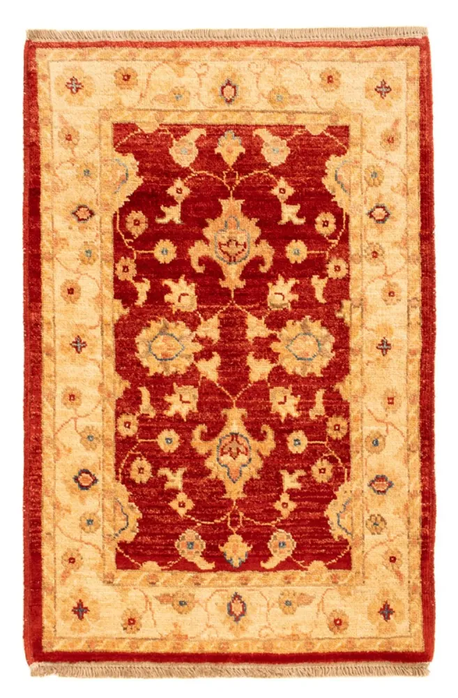 Ziegler Teppich - 88 x 59 cm - rot