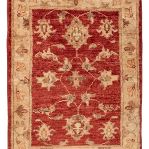 Ziegler Teppich - 69 x 52 cm - rot