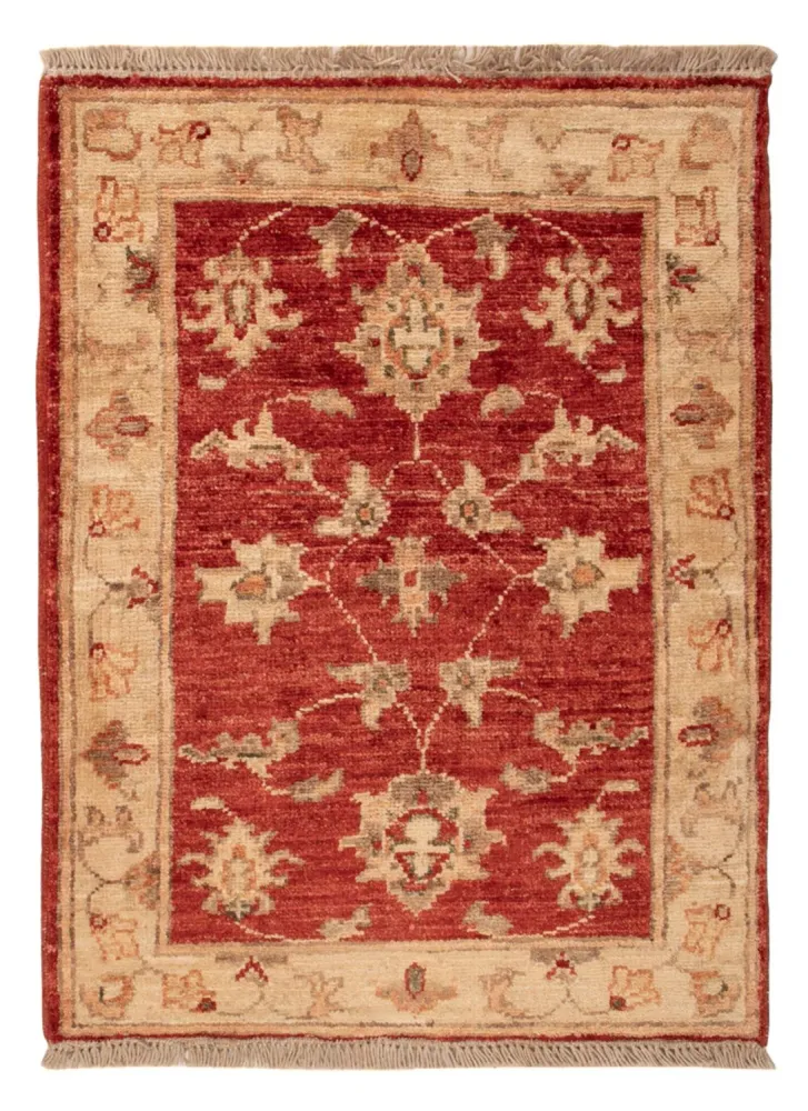 Ziegler Teppich - 69 x 52 cm - rot