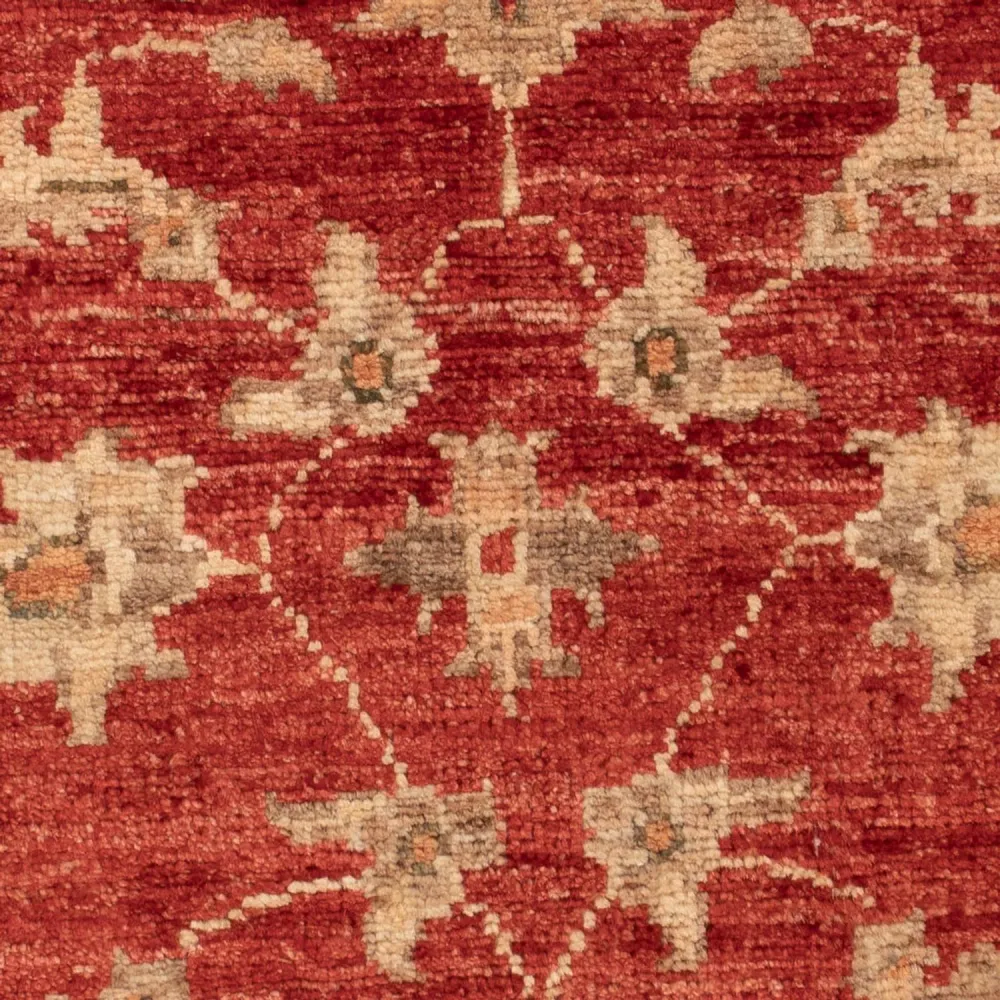 Ziegler Teppich - 69 x 52 cm - rot
