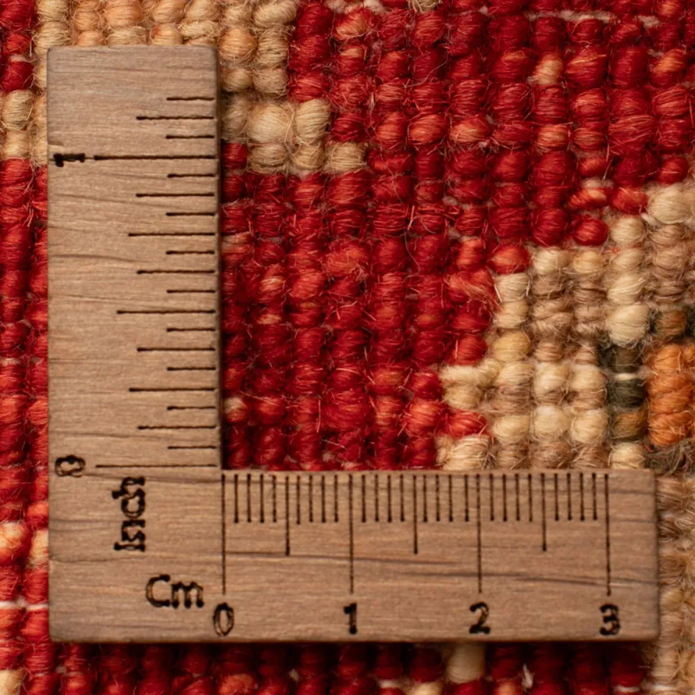 Ziegler Teppich - 69 x 52 cm - rot
