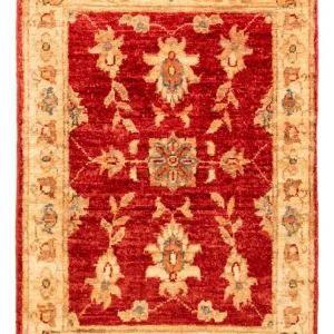 Ziegler Teppich - 68 x 49 cm - rot