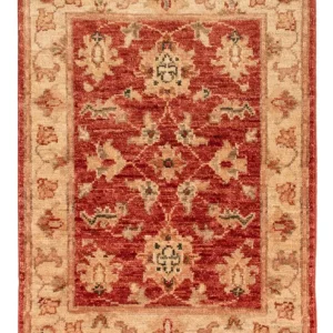 Ziegler Teppich - 70 x 50 cm - rot