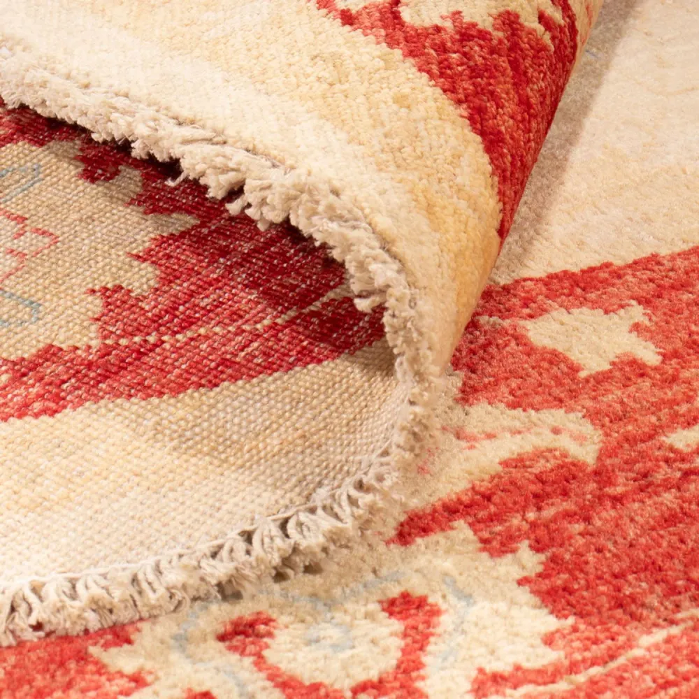 Ziegler Teppich rund - 200 x 178 cm - beige