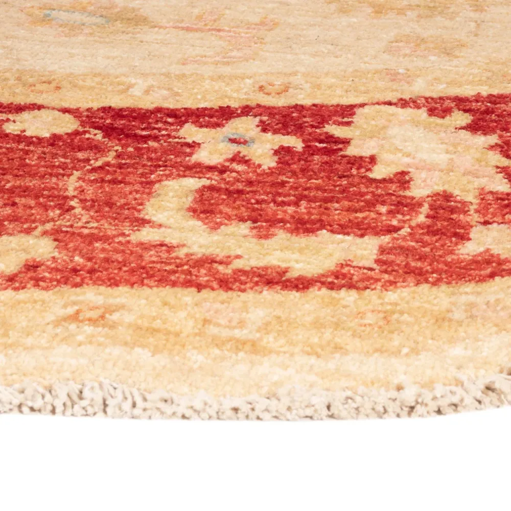 Ziegler Teppich rund - 201 x 198 cm - beige