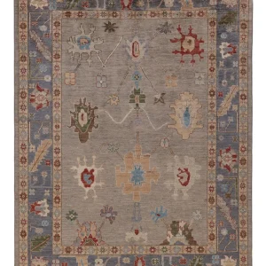 Ziegler Teppich - Usak - 200 x 149 cm - dunkelbeige