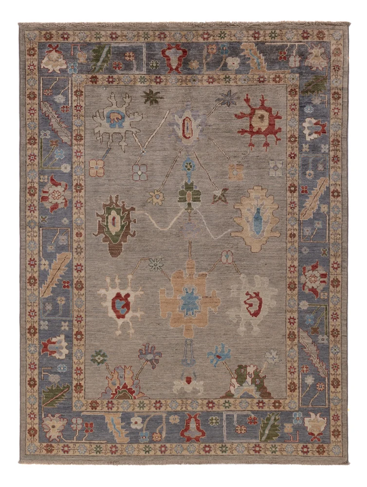 Ziegler Teppich - Usak - 200 x 149 cm - dunkelbeige