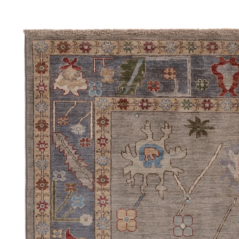 Ziegler Teppich - Usak - 200 x 149 cm - dunkelbeige