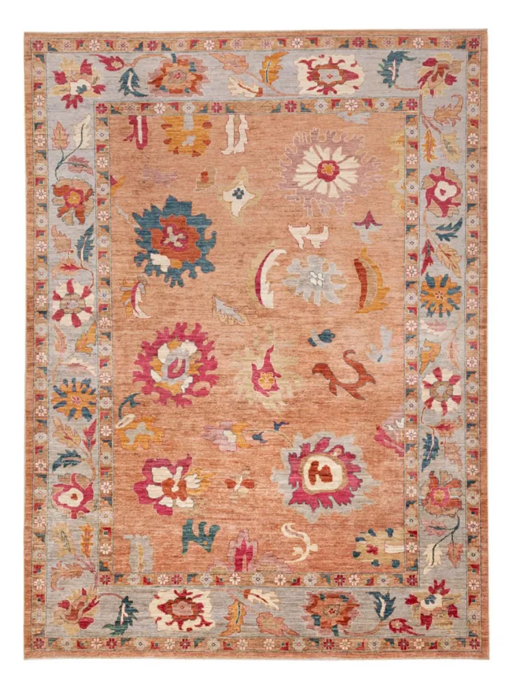 Ziegler Teppich - Usak - 331 x 244 cm - hellbeige