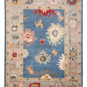 Ziegler Teppich - Usak - 334 x 252 cm - blau