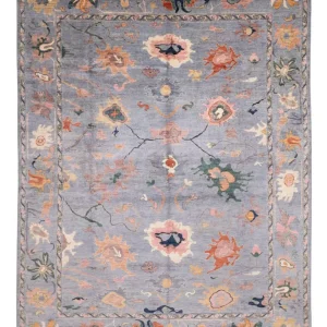 Ziegler Teppich - Usak - 397 x 300 cm - dunkelblau