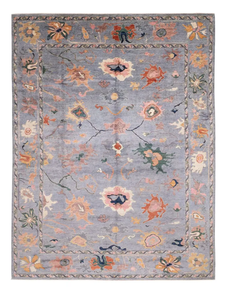Ziegler Teppich - Usak - 397 x 300 cm - dunkelblau
