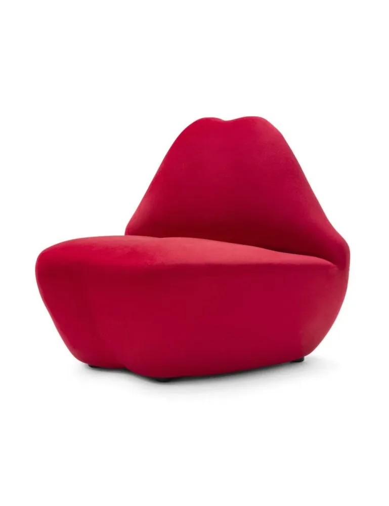 Abhika Sessel Lips Kussmund | Rot