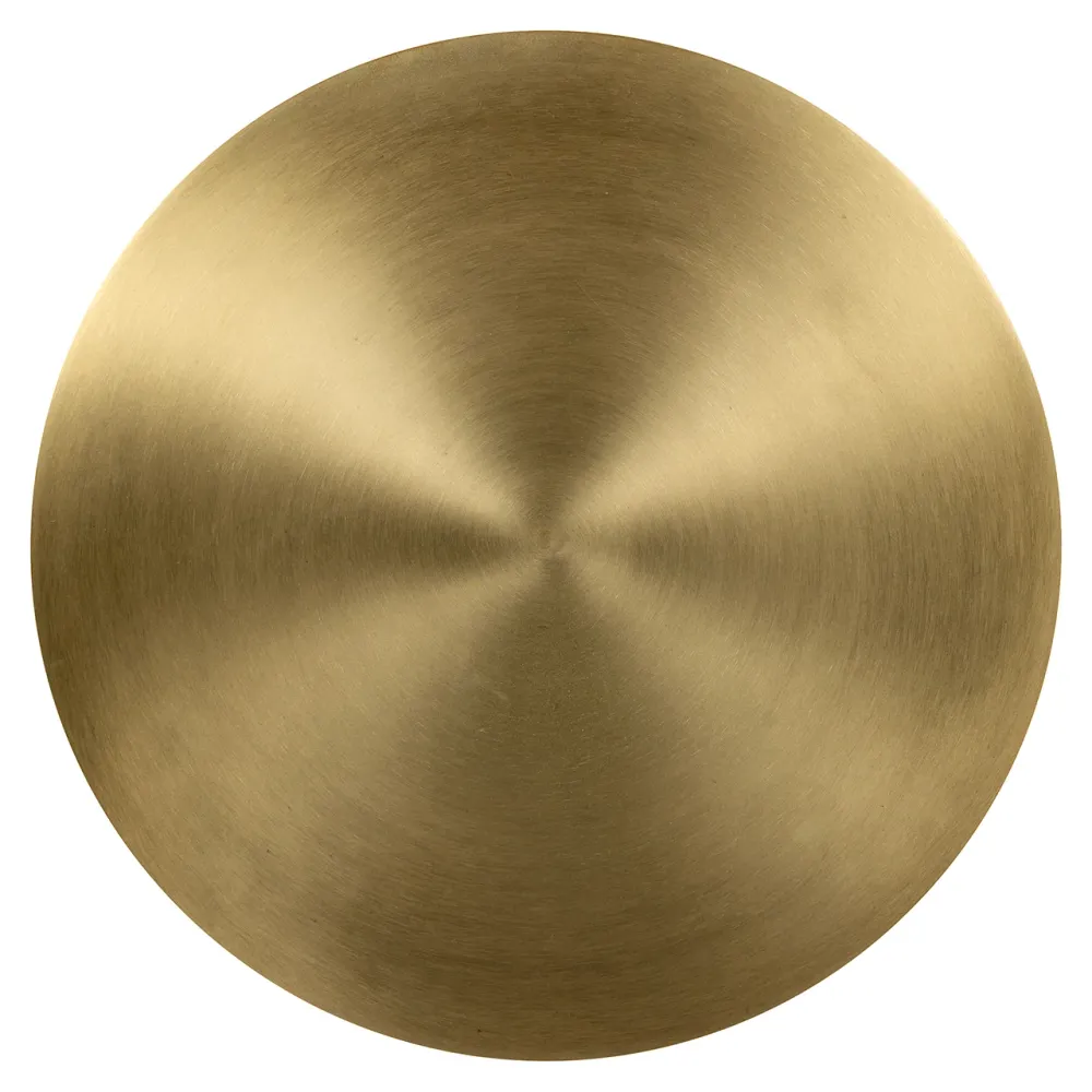 Beistelltisch Bowiene grün (Brushed Gold)