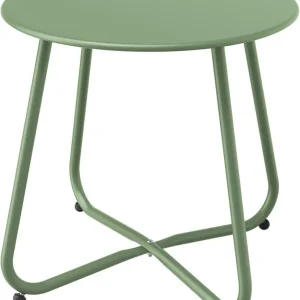 Beistelltisch Kaffeetisch Garten Outdoor Salbeigrün 45x45 cm
