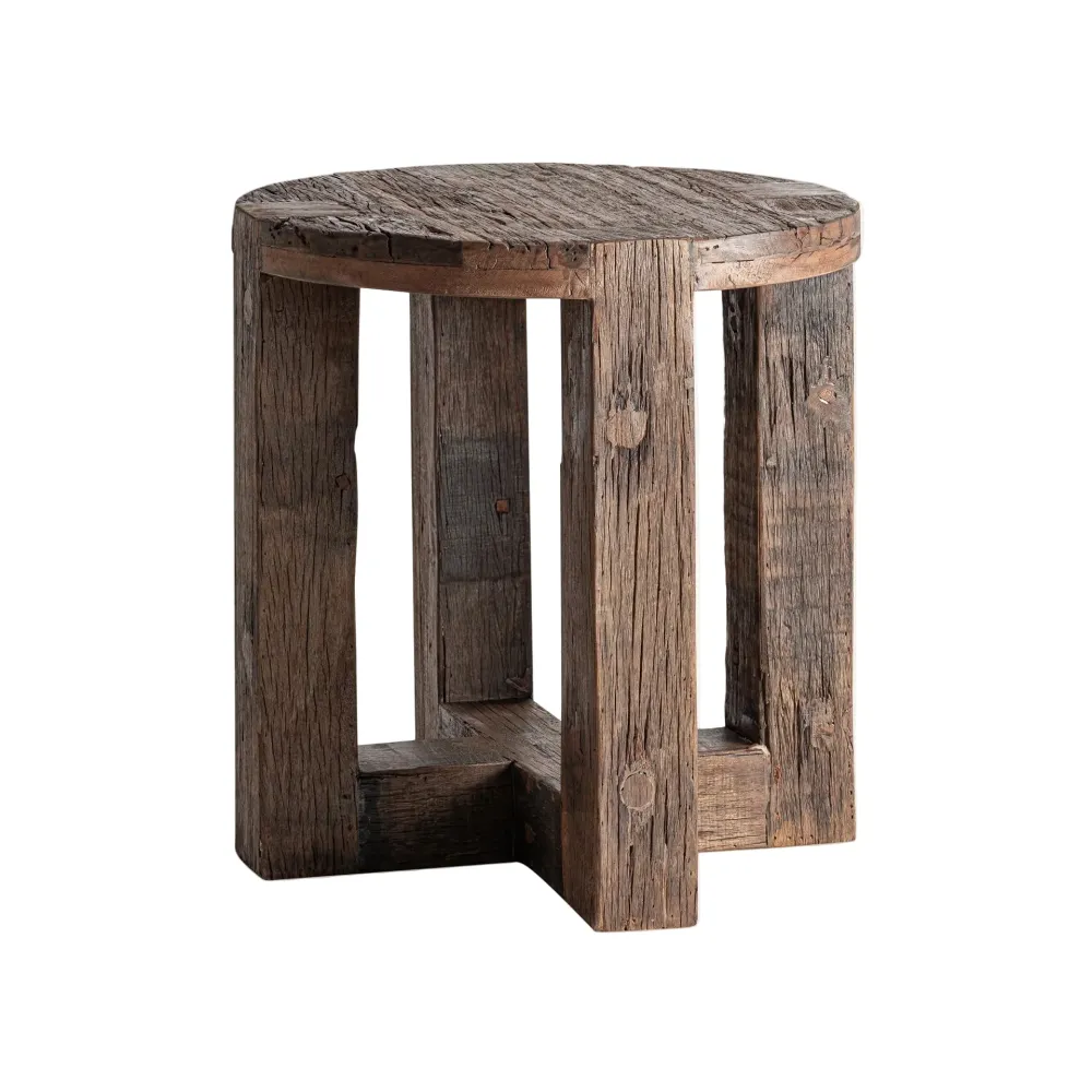 Beistelltisch LOSSE aus recyceltem Holz