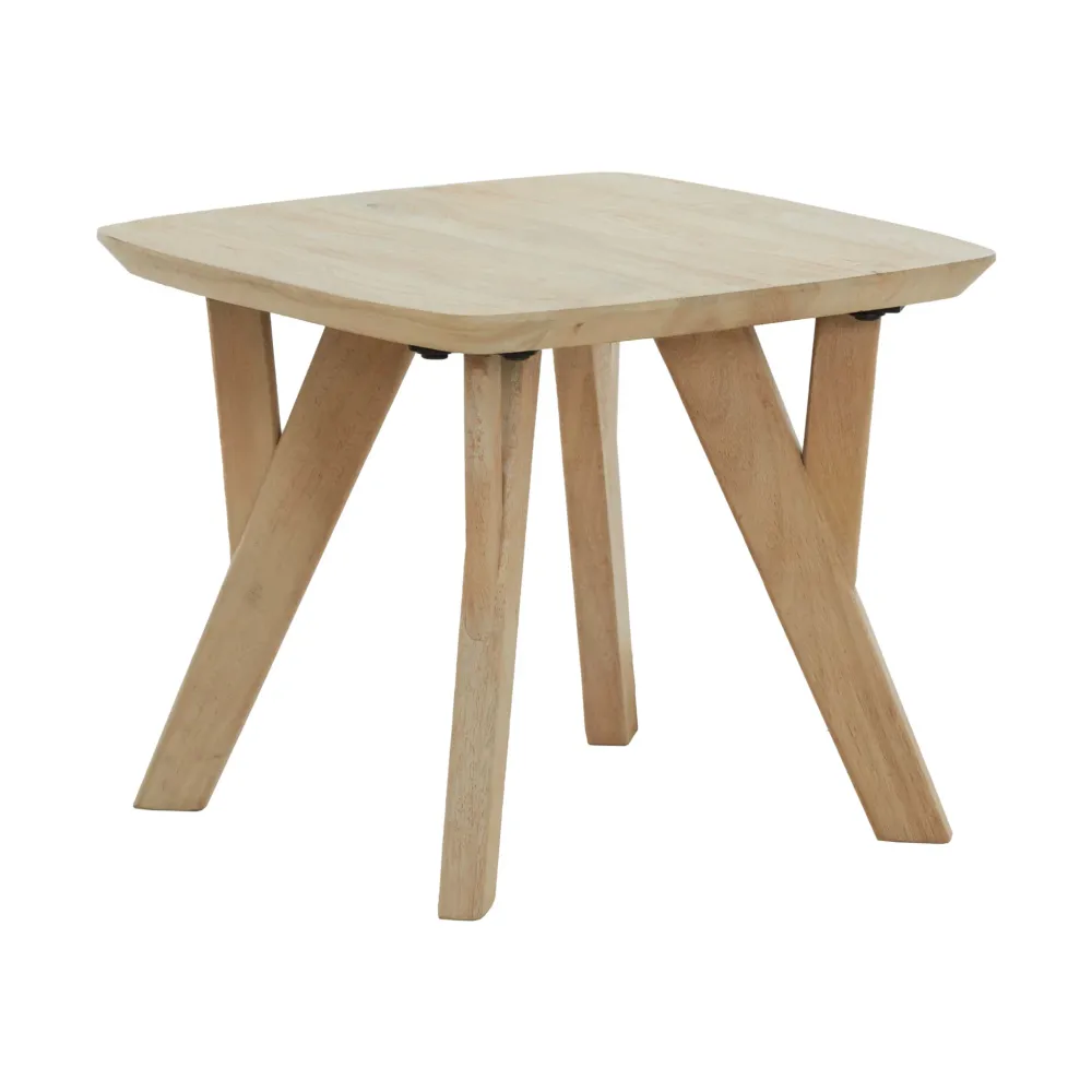 Beistelltisch QUENZA Mangoholz, Natur Ø44x36 cm