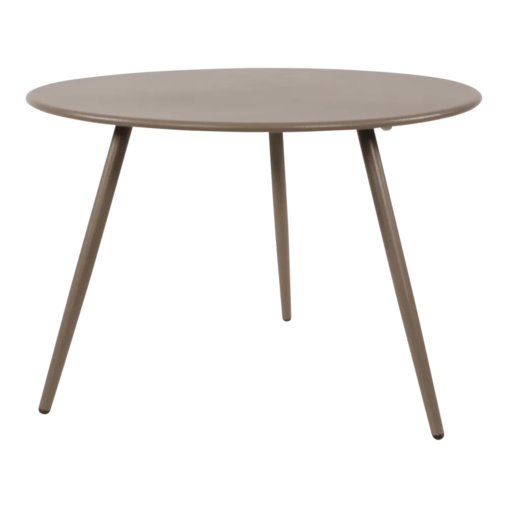 Beistelltisch Rafael Metall taupe Ø60x41cm