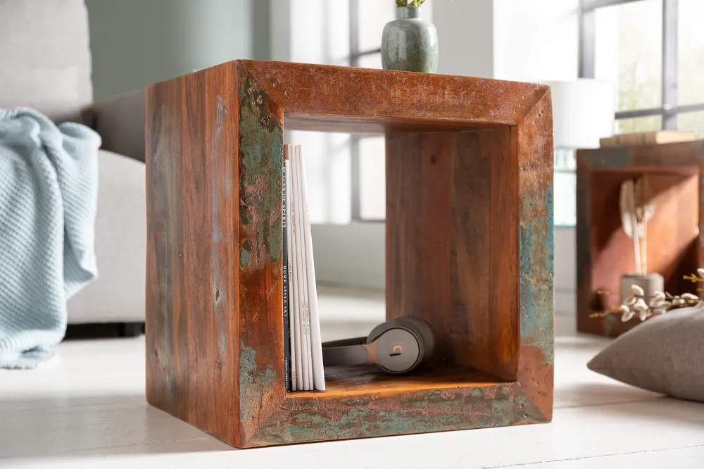 Beistelltisch Regal Grand Combin 45cm Recyclingholz