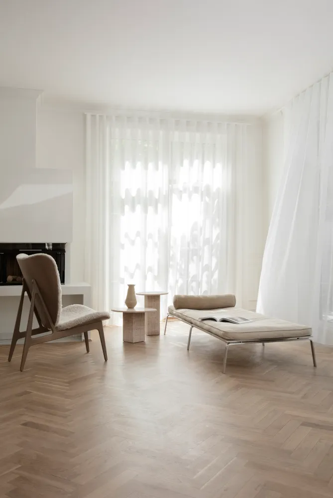 Beistelltisch SOHO grauer Travertin