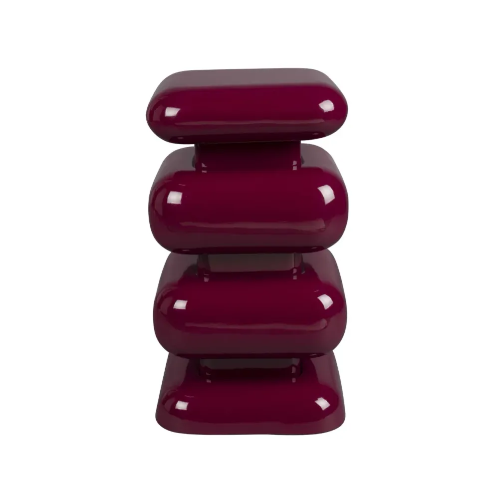 Beistelltisch STUBBY bordeaux