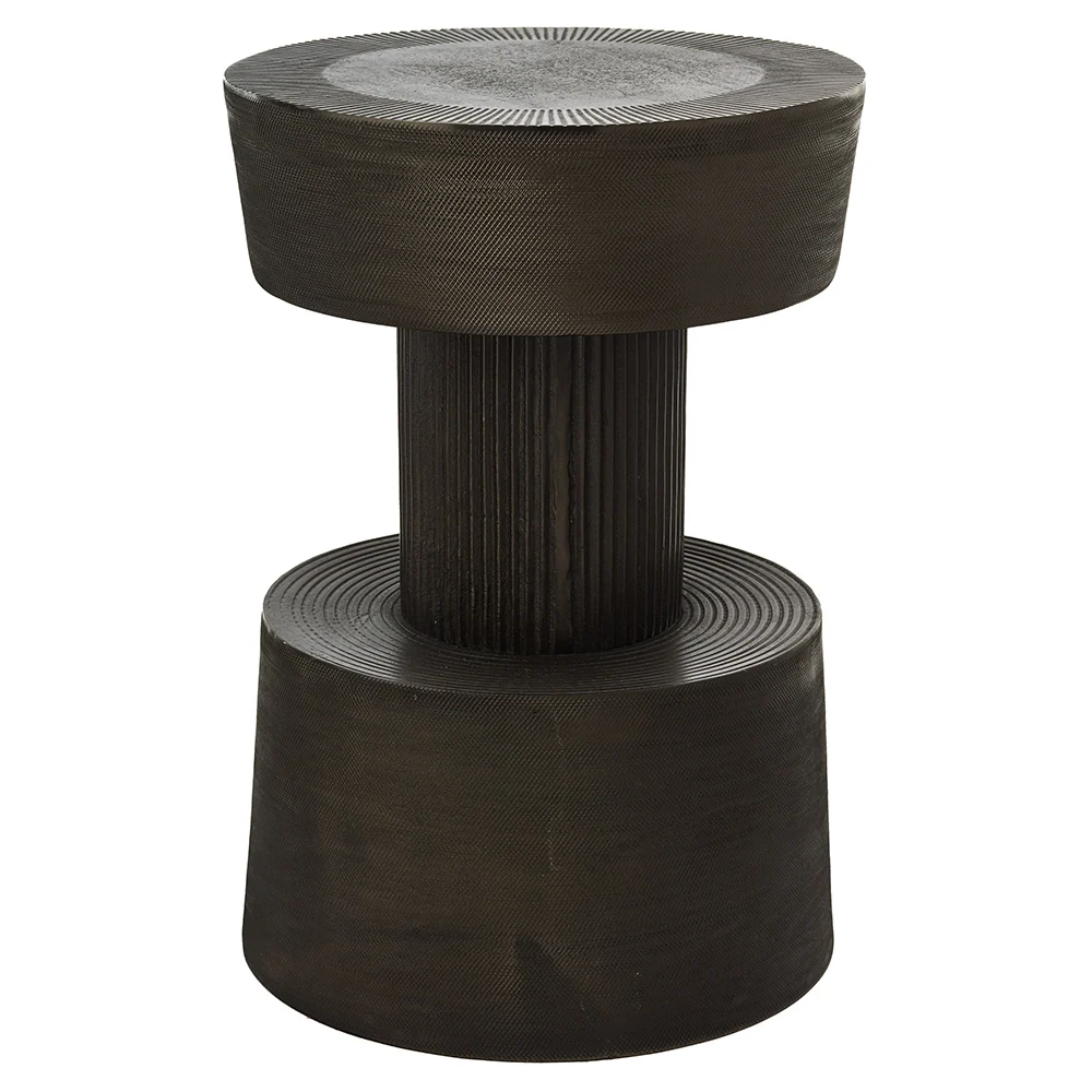 Beistelltisch/Hocker NUT STOOL dunkelgrau