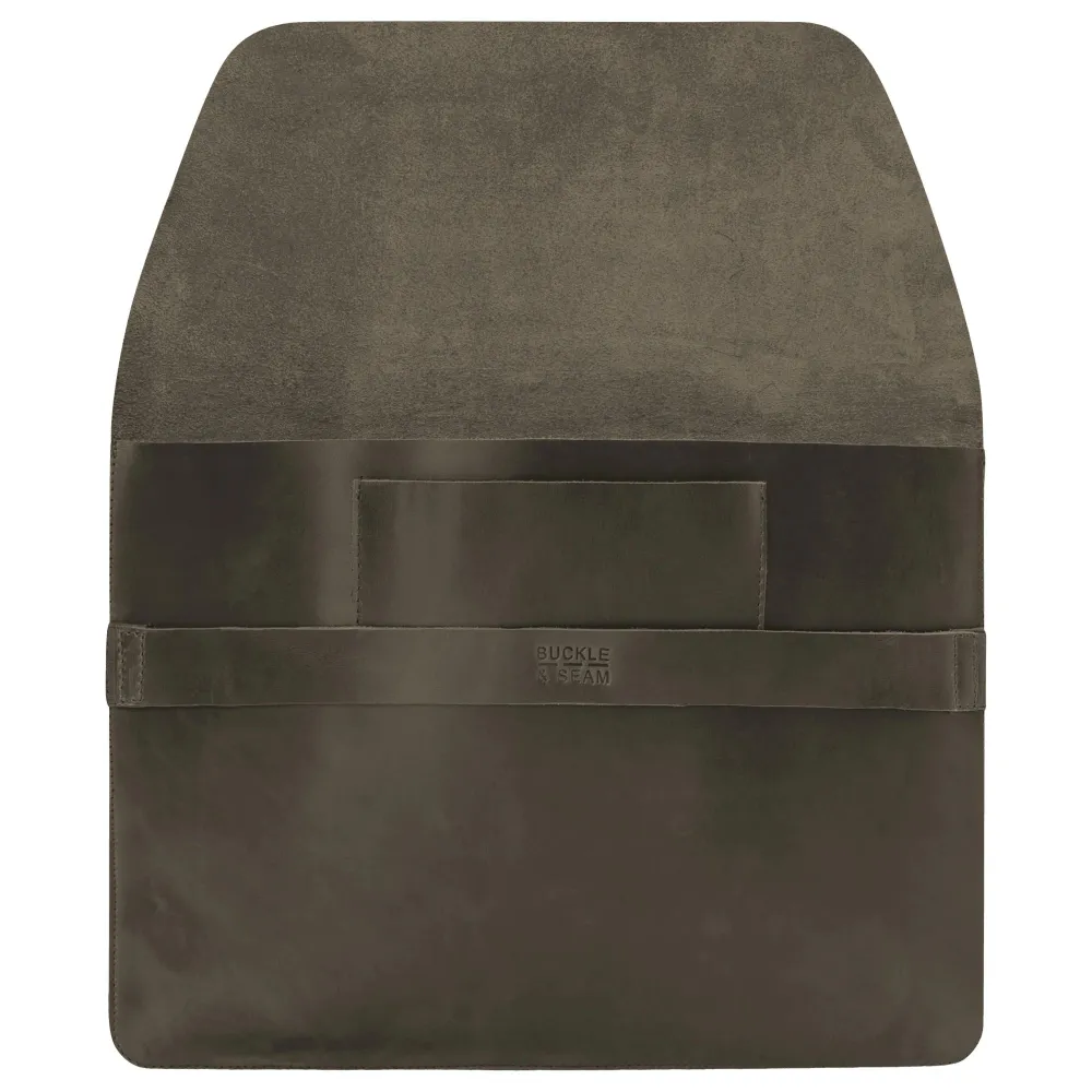 Buckle & Seam Terra Laptop Sleeve 13'' - Laptophülle 34.6 cm (olive)