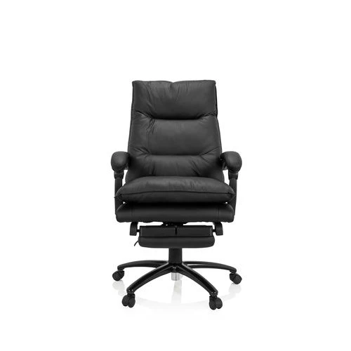 B-Ware My Buero Chefsessel Relax Cl 200 Mit Fußablage Pu Schwarz Sessel Stuhl Siehe Text